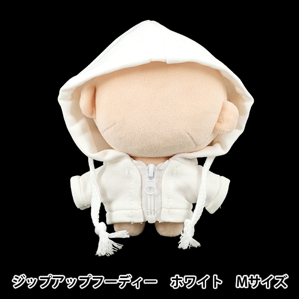 ぬいぐるみ衣装 『mpa ジップアップフーディ Mサイズ ホワイト MPA
