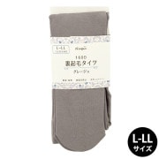 防寒具 『裏起毛タイツ 160デニール JL-LLサイズ ブラック F24W-1-2