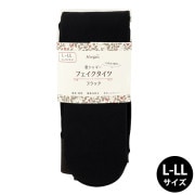 防寒具 『Nuqu.裏起毛タイツ L-LLサイズ ブラック F25W-34』 生活雑貨