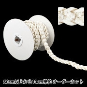 【数量5から】 手芸ブレード 『ラメ編みブレード 約20mm幅 1番色 K252T-STD2』|ブレード|服飾