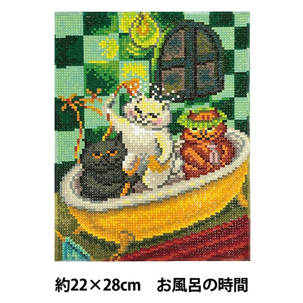 ビーズキット 『プレミアム ダイヤモンド ペインティング カマノレイコ