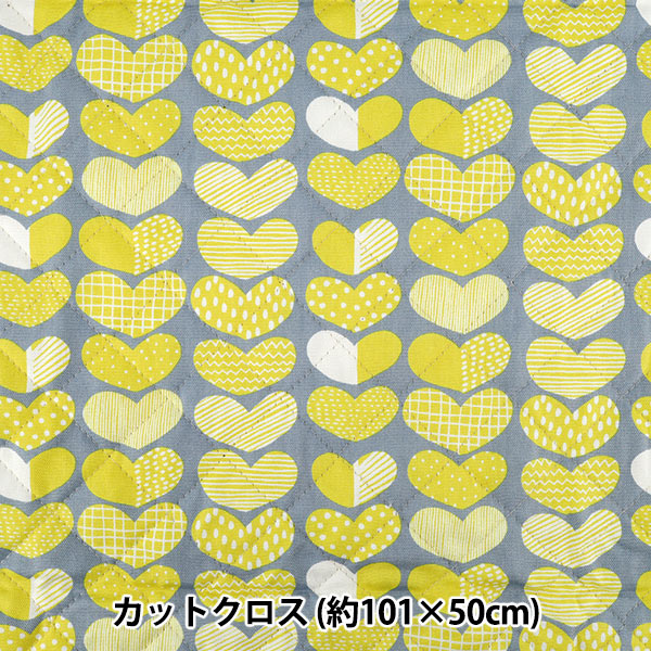 生地 『kippis (キッピス) オックスキルト カットクロス 約105×50cm