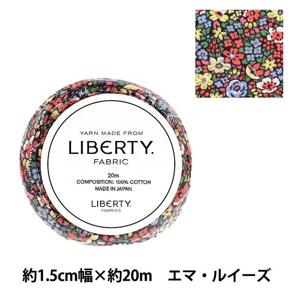 �ե��֥�å��䡼�� �إ�Хƥ����ե��֥�å��� ��1.5cm������20m ���ޡ��륤���� 3632010-XK�� Liberty Japan ��Хƥ�����ѥ�