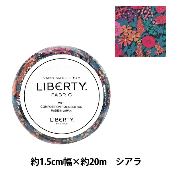�ե��֥�å��䡼�� �إ�Хƥ����ե��֥�å��� ��1.5cm������20m ������ 3635047-CK�� Liberty Japan ��Хƥ�����ѥ�