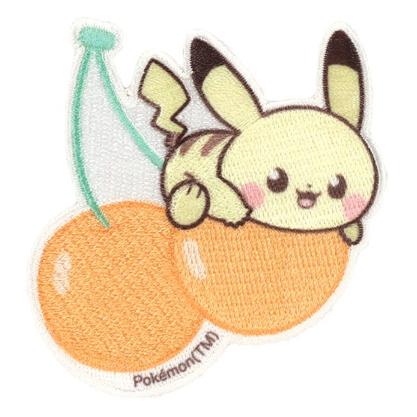 ワッペン 『ポケピース 刺しゅうシールワッペン 大 ピカチュウFS