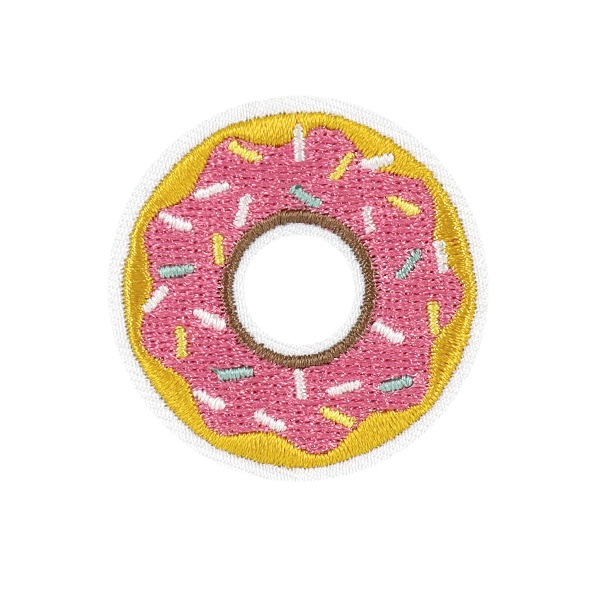 ワッペン 『刺しゅうワッペン ドーナツ WP-022』 雑貨,ワッペン