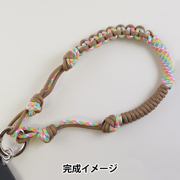 動画付き】 手芸キット 『アウトドアコード ハンドストラップキット