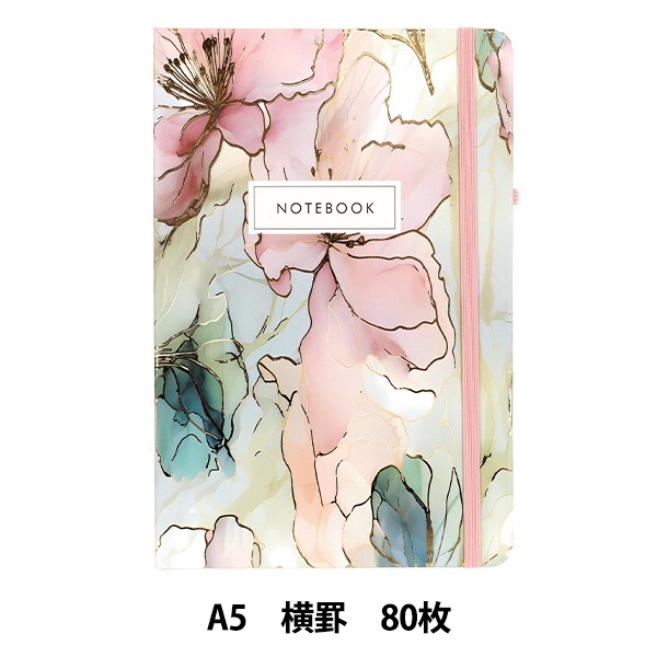文具 『NOTEBOOK A5 ピンク Aka-20019』 画材・文具,ノート類| ホビー