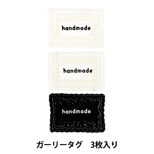 タグラベル 『ガーリータグ 3枚入り 約3.5×5mm PDT-03』 雑貨,ワッペン