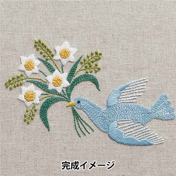 刺しゅうキット 『樋口愉美子 ビブリオテークコレクション スイセン