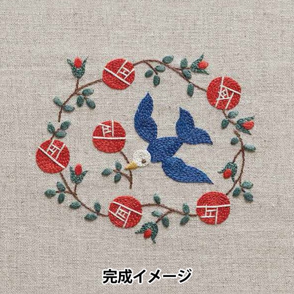 刺しゅうキット 『樋口愉美子 ビブリオテークコレクション バラ JPT29
