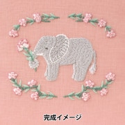 刺しゅうキット 『Chicchiさんの動物刺繍キット まんまる猫さんと