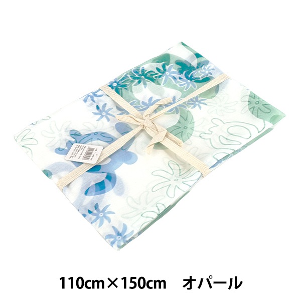 生地 『オパール カットクロス 約110cm×150cm ハワイアン柄 C-TEBOU