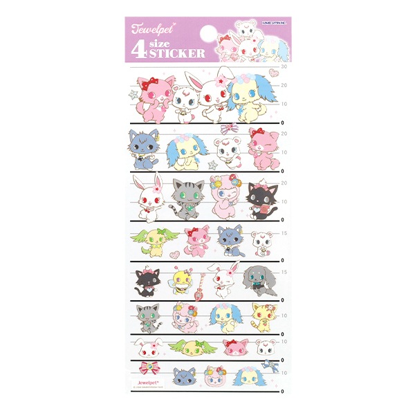 文具 『4サイズステッカー ジュエルペット 307769』 画材・文具,文具