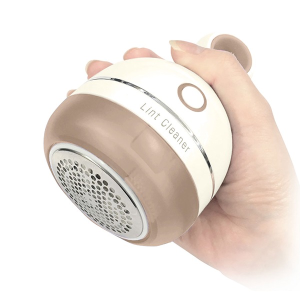 手芸道具 『充電式毛玉とり器 リントクリーナー ブラウン TD-35