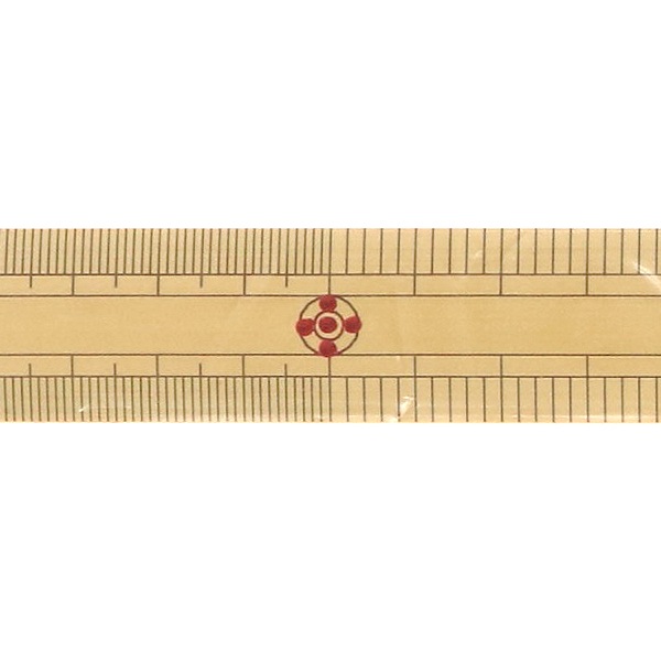 ものさし 『竹製ものさし 広巾 40cm 両目』 KA 近畿編針 ソーイング