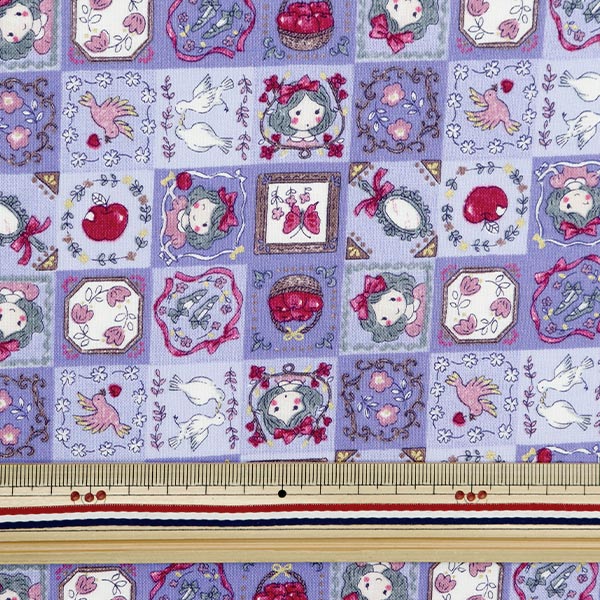 数量5から】 生地 『シーチング ファアリーテイル 白雪姫 YPA