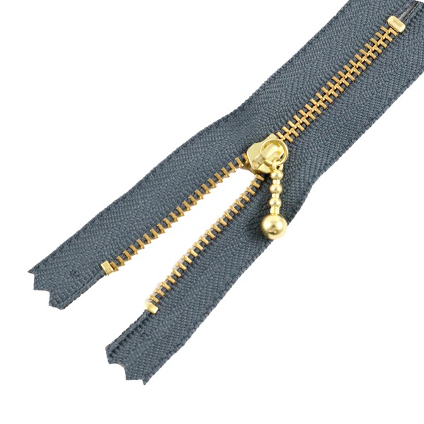 ファスナー 『玉付ゴールドファスナー20cm 578番色』 YKK