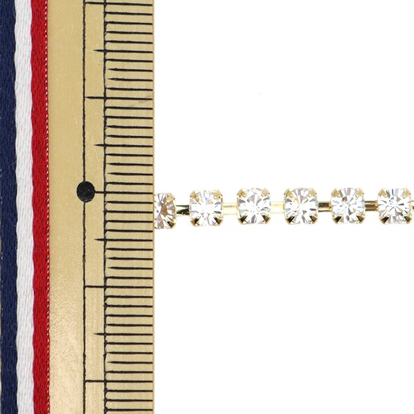数量5から】 チェーン 『プレシオサ ダイヤチェーン クリスタル