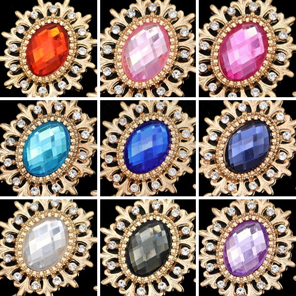手芸品 手芸パーツ 『ビジューセンターパーツ 2個入り No.8 10-3905
