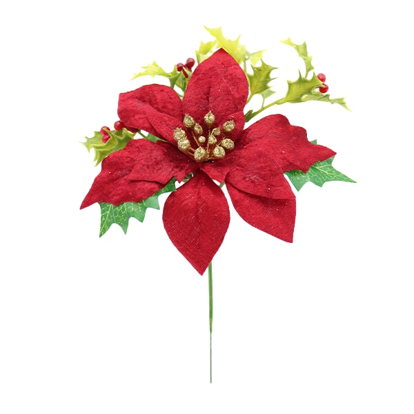 ドイリー1130❤️クリスマス雪の結晶 ポインセチア 葉牡丹 薔薇✨大判