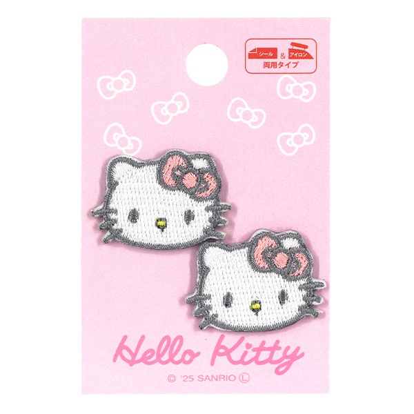 ワッペン 『ミニワッペン キティ ピンク RIO-3212』 雑貨,ワッペン