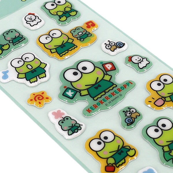 ぷっくりシール 『ぷっくりシール レトロ サンリオキャラクターズ けろ ぷっくりシール 『ぷっくりシール レトロ サンリオキャラクターズ けろ