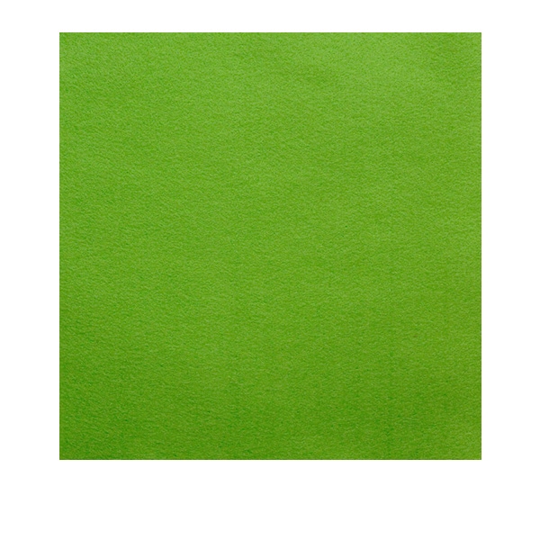 ユザワヤ　ウォッシャブルフェルト10本　緑 フェルト 『ウォッシャブルフェルト 18角 (1mm厚) RN-10番色