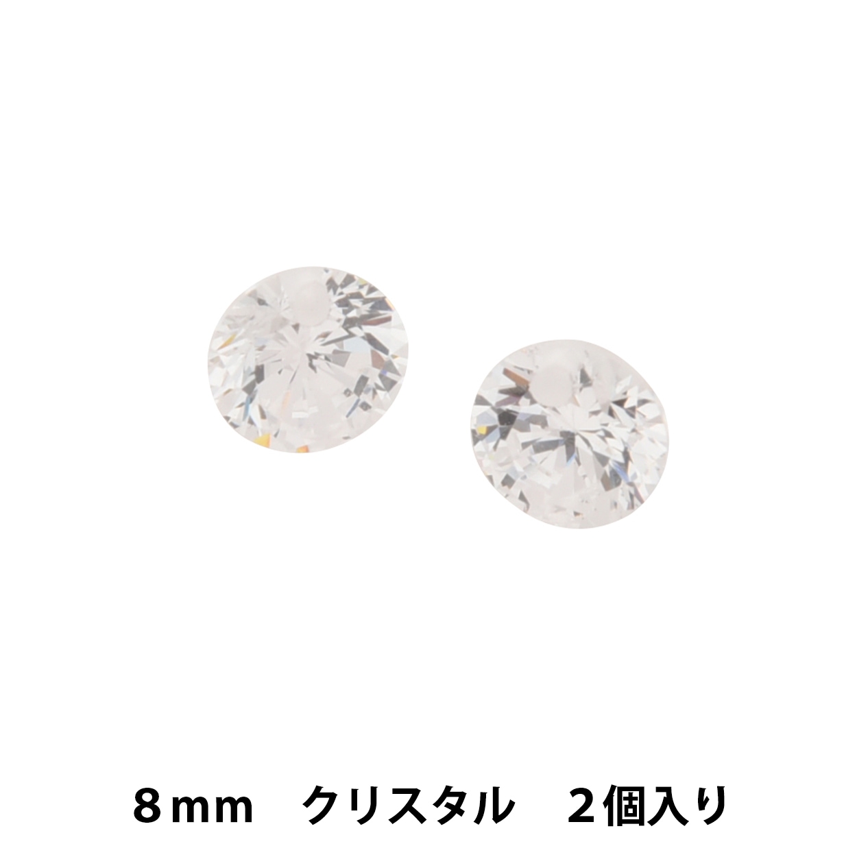 キュービックジルコニア　バレッタ　クリスタル キュービックジルコニア(white)80.0mm - ネイチャーシップ