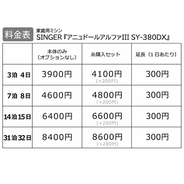 �ڥ�󥿥�ۡ�����̵���� �����ѥߥ��� �إ��˥�ɡ��륢��ե�III SY-380DX�� SINGER ���󥬡�