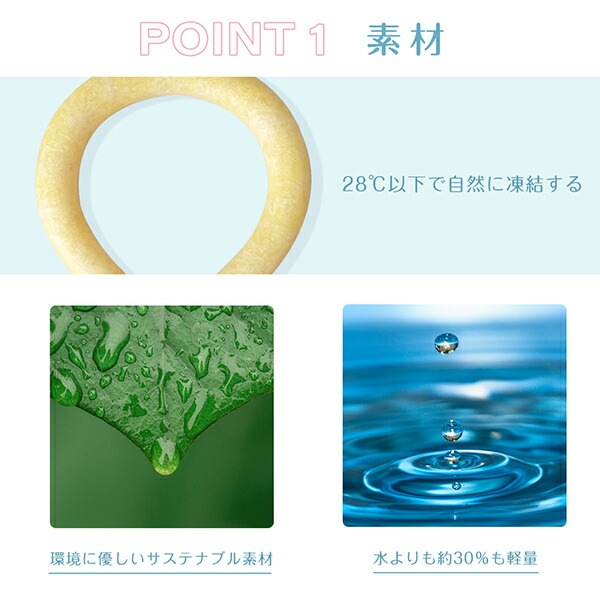 生活雑貨 『CICIBELLA ひんやりクールリング 女性・子供サイズ