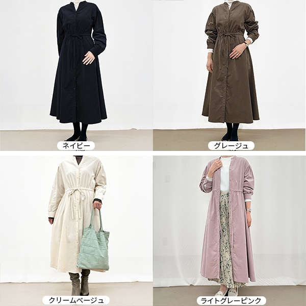 【新品未使用】naptime 2022 FW　コーデュロイワンピース　ホワイト naptime 2022 FW ナップタイム コーデュロイワンピース ホワイト