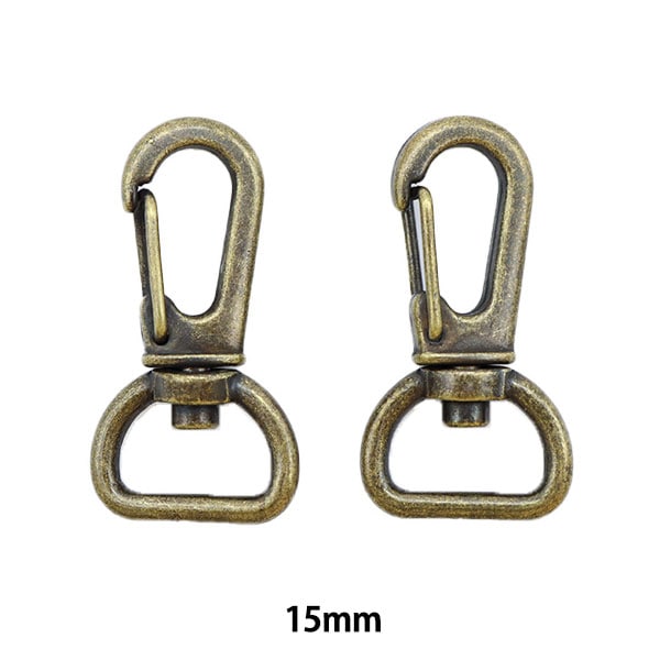 レザー金具 『アミナスカン 1.8cm アンティーク 2個入り』 工芸,皮革