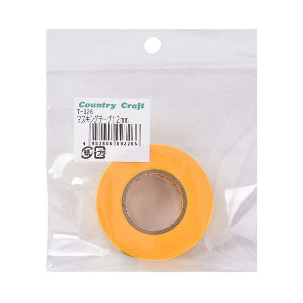 手芸工具 『マスキングテープ 12mm T-326』 Country Craft カントリー