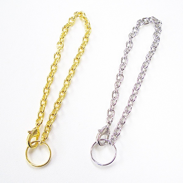 手芸金具 『バッグチェーン #1 銀色』 ビーズ,金具・留め具| ホビー