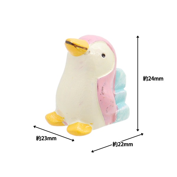 ミニチュアクラフト 『ミニノーティー ペンギン ピンク