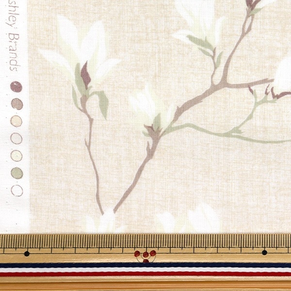 数量5から】 生地 『ローラ アシュレイ プリント シャーティング