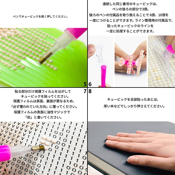 ビーズキット 『DIYキュービックペインティング 名画シリーズ