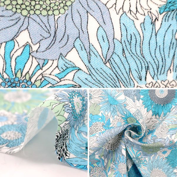 数量5から】 生地 『LIBERTY リバティプリント ナイロンタスラン