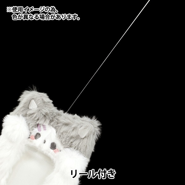 生活雑貨 『もこもこトレカケース ねこ YTC2501-22』 生活雑貨,生活