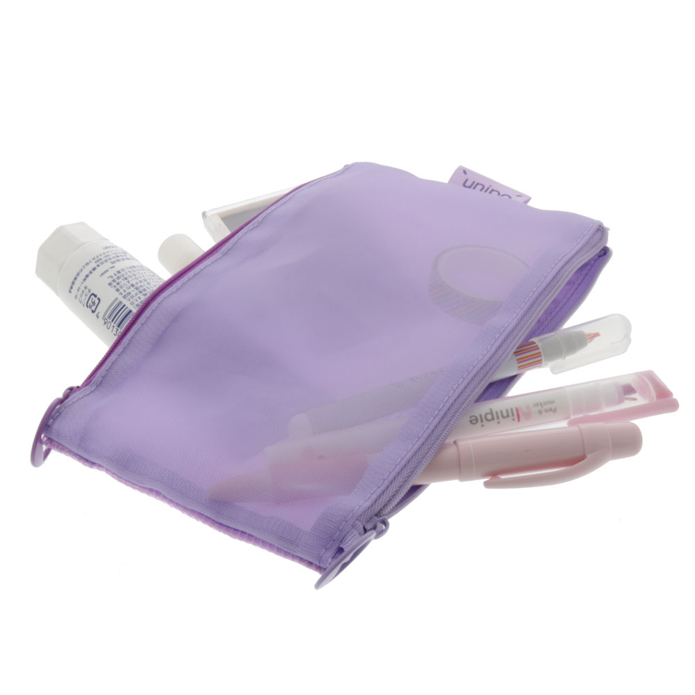 文具 『ペンケース&ポーチ unipo (ユニポ) ラベンダー』 画材・文具