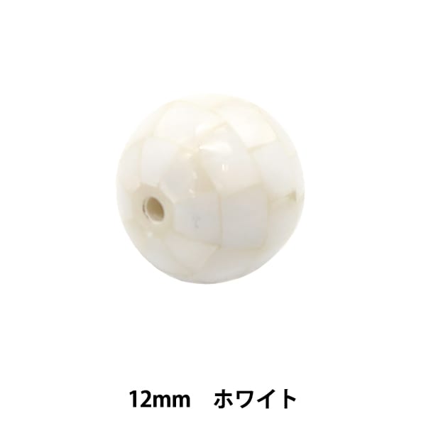 アクセサリー素材 『シェルパーツ 3cm ホワイト 1枚入り 271/0266