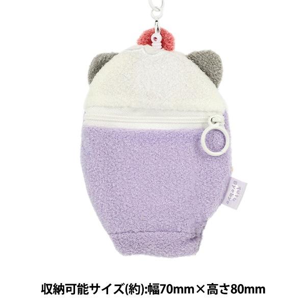 生活雑貨 『もこもこトレカケース ファンシーねこ TC25』 生活雑貨