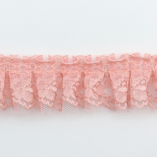 数量5から】 レース 『ラッセルボックス ピンク 2番色 IR017』 服飾