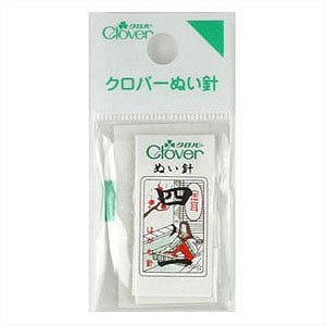 手縫い針 『N-双鳩メリケン針 長針 No.7 12-246』 Clover
