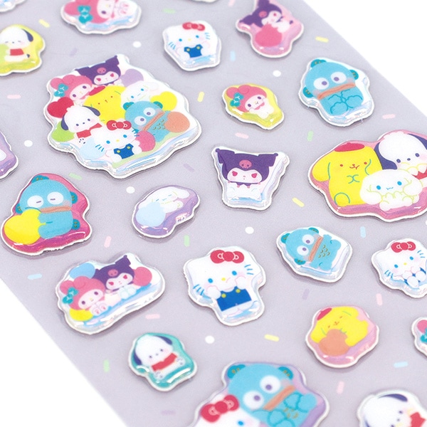 文具 『オーロラぷくっとシール ぷにきゅきゅ 001836-52-58』 画材