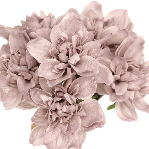 造花 シルクフラワー 『ダリアバンドル アンティークモーブ A-34239