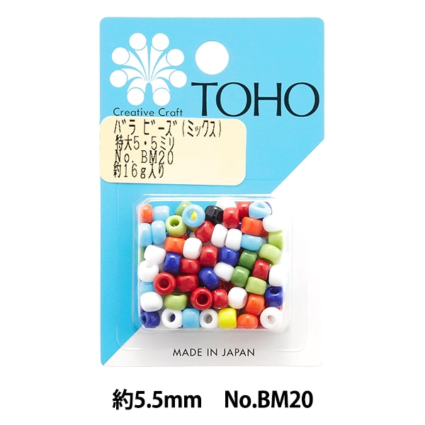 ビーズ 『バラビーズ 特大ミックス No.BM10』 TOHO BEADS トーホー