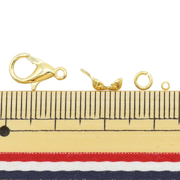 手芸金具 『パーツセット#10 ゴールド』 ビーズ,ビーズ金具,留め金具