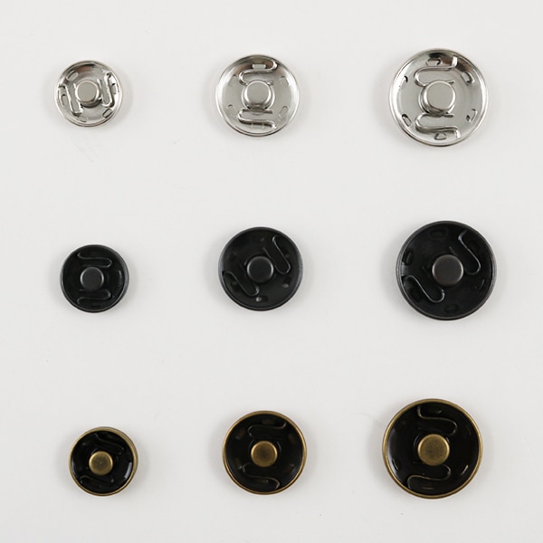 ボタン 『ビッグスナップ 25mm ニッケル 1組入 SUN17-07